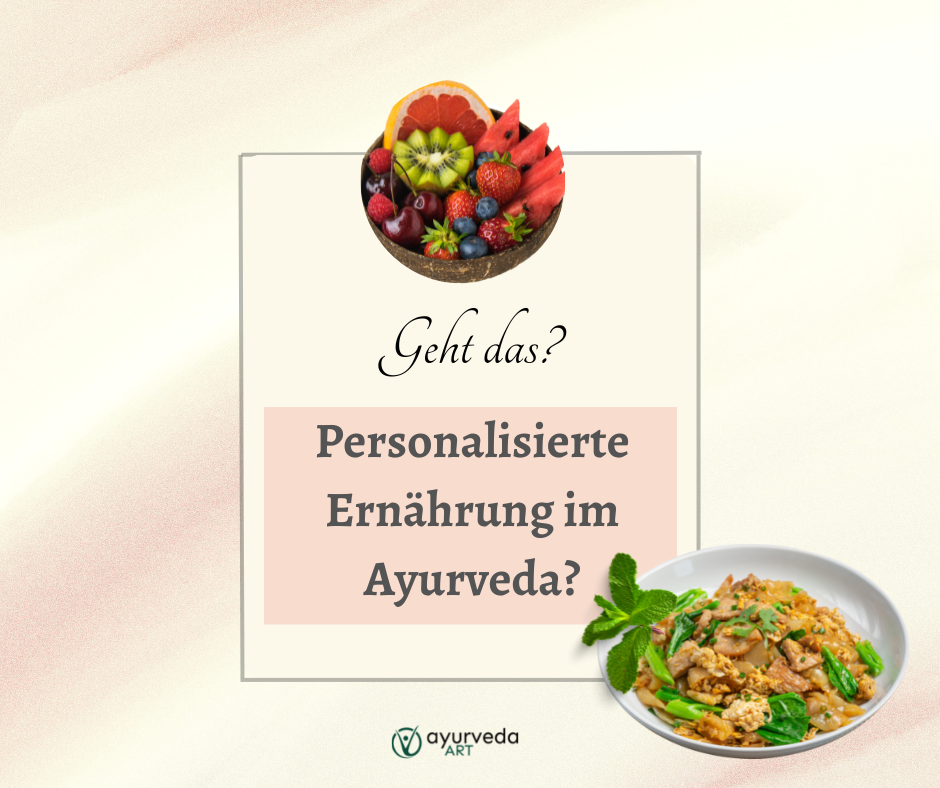 Deckblatt - Fragst du dich? Personalisierte Ernährung im Ayurveda?